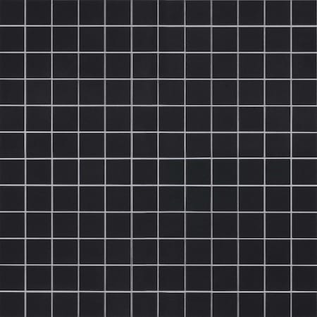 Msi Black SAMPLE Matte Porcelain Mesh-Mounted Mosaic Floor & Wall Tile ZOR-PT-0394-SAM